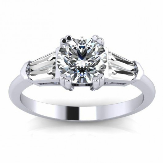 Round Cut Diamond Engagement Ring 0 75 2 5 Carat 8 Gs 3 Round Cut Diamond Engagement Ring 0 75 2 5 Carat 8 Gs 3 Stones In White Or Yellow Gold 14kt 18kt Perfect Unity 34
