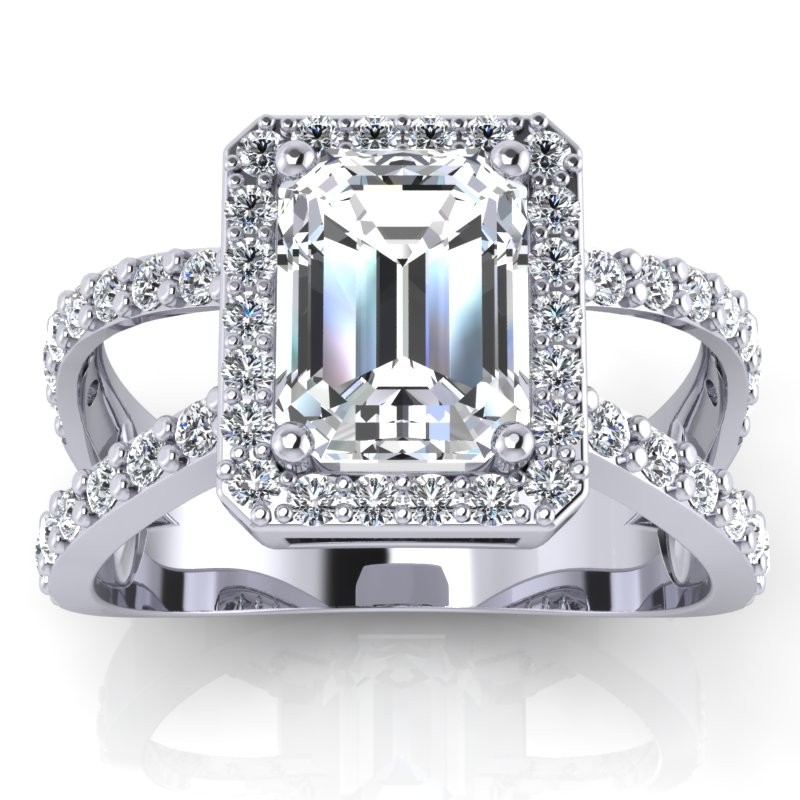 Emerald Cut Diamond Engagement Ring 0 75 2 5 Carat 4 Prongs More Stones In White Or Yellow Gold 14kt Or 18kt Clear Water 568 Buy cheap engagement rings and diamond jewelry such as earrings, solitaire rings, wedding bands at biggestdiamond.com and save up. biggest diamond biggestdiamond